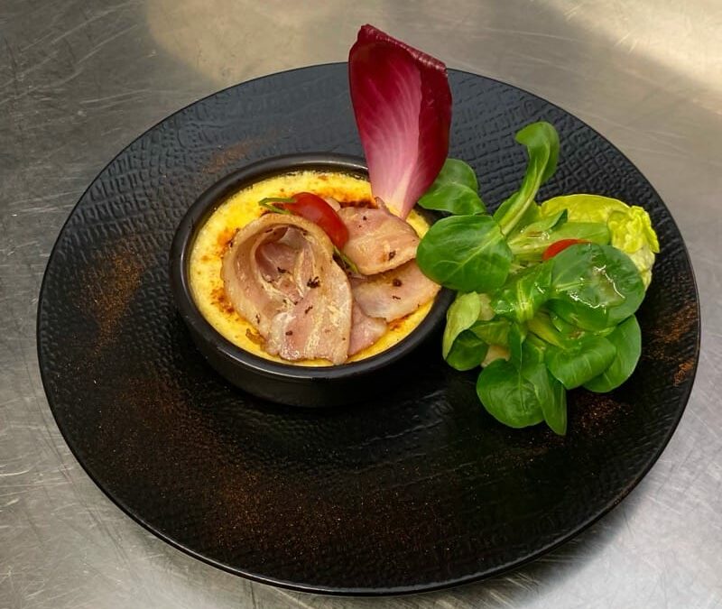 Crème brulée à la Tome de Couëron Muscadet